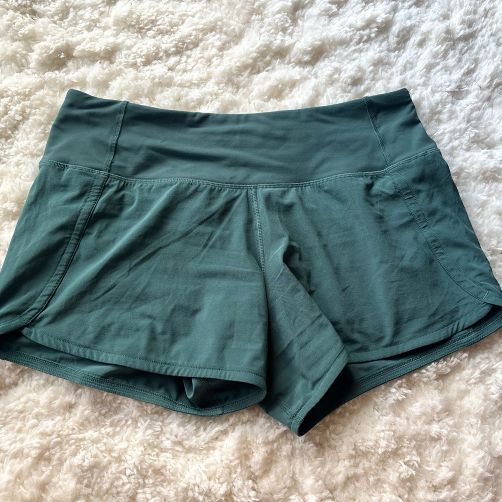 lululemon athletica Teal Athletic Shorts